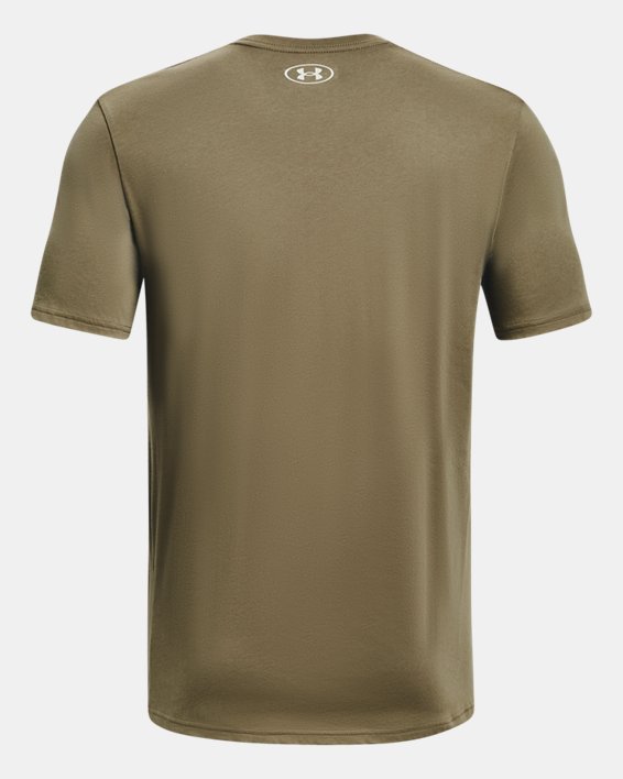 Men's UA Boxed Sportstyle Short Sleeve T-Shirt, Green, pdpMainDesktop image number 5